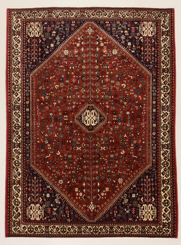 Abadeh Tappeto 250 x 180 (Iran) Annodato A Mano
