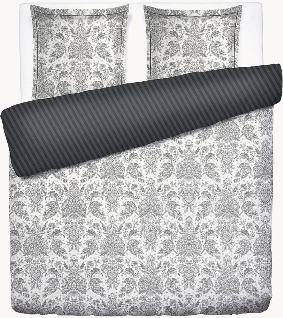 Set di biancheria da letto in raso di cotone Fleur de Prestige, varie misure