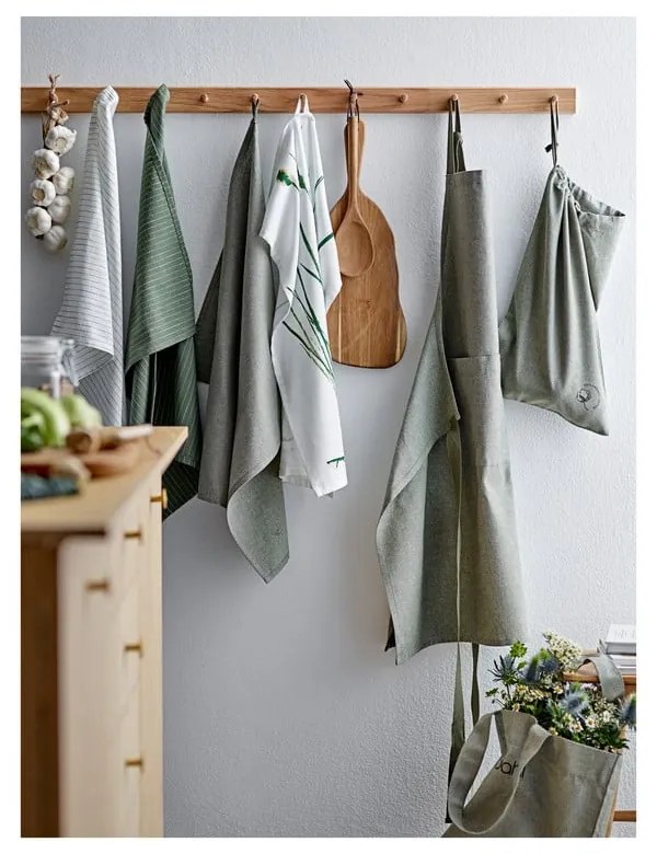 Set di strofinacci in cotone 2 pz 50x70 cm Line – Södahl