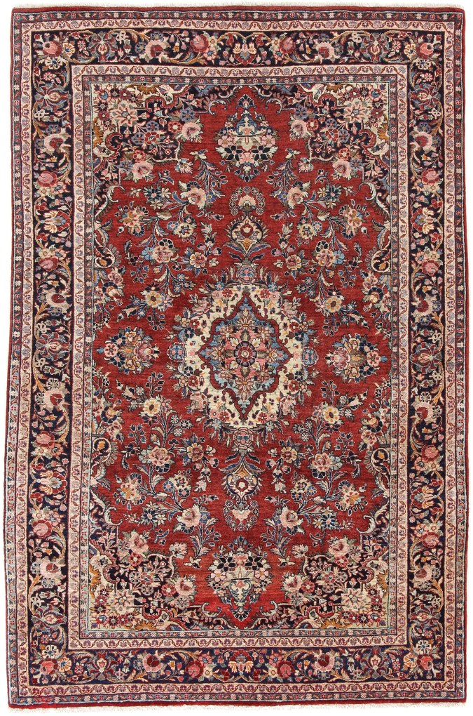 Bidjar Tappeto persiano 210x140 (Iran) Annodato A Mano