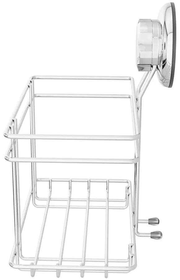 Mensola autoportante in metallo per bagno in argento Bestlock Bath - Compactor