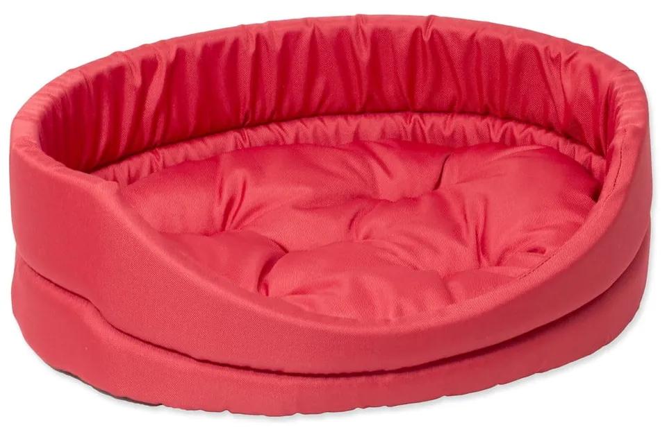 Letto per cani in peluche rosso 34x42 cm Dog Fantasy DeLuxe - Plaček Pet Products