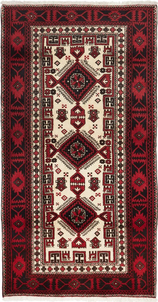 Tappeto 100x180 (Iran) Annodato A Mano
