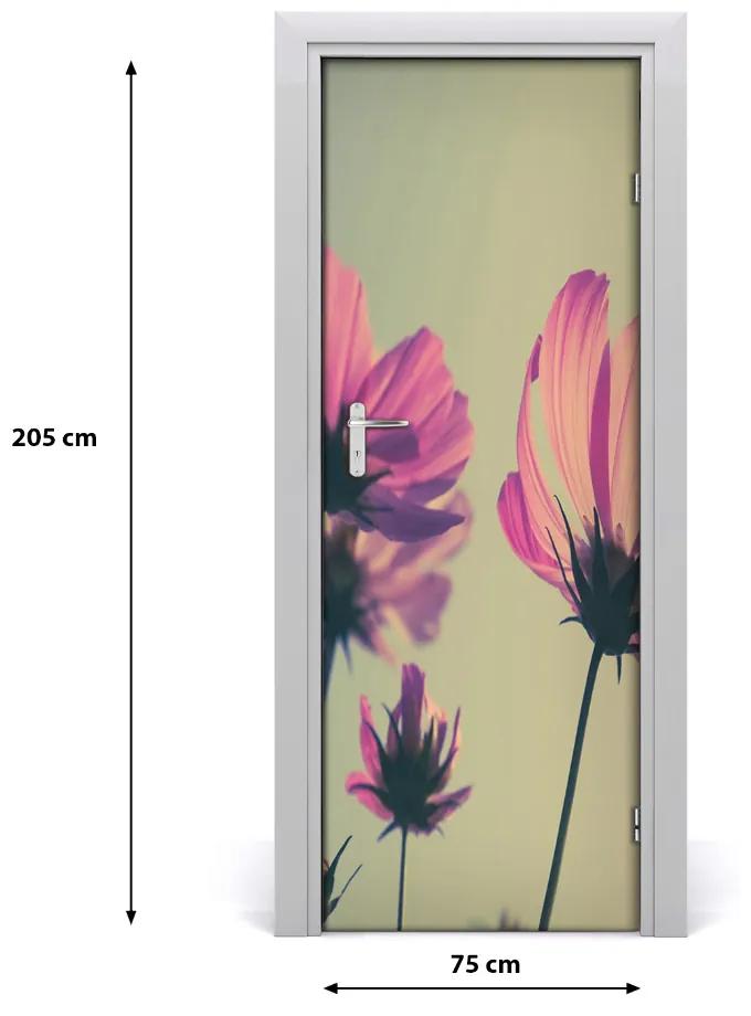 Rivestimento Per Porta Fiori rosa 75x205 cm