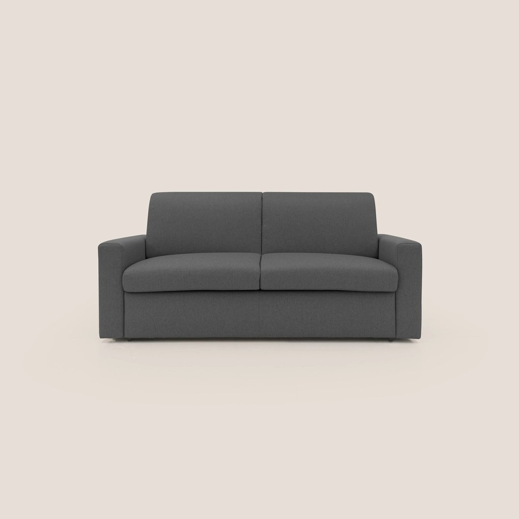 Kansas Divano letto matrimoniale alto 20 cm in tessuto impermeabile misto cotone T13