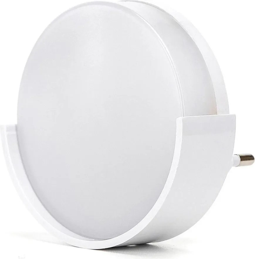 Aigostar - LED Luce notturna con sensore crepuscolare LED/1W/230V 6500K arrotondato
