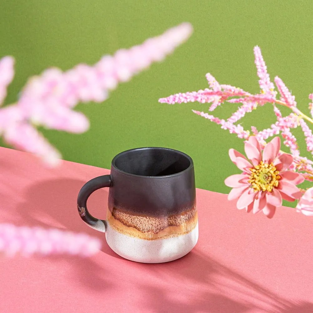 Tazza nera in gres 360 ml Mojave – Sass & Belle