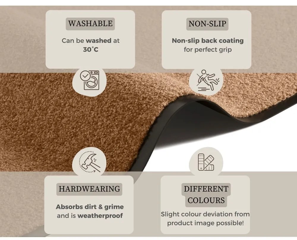 Zerbino 60x180 cm Wash and Clean – Hanse Home