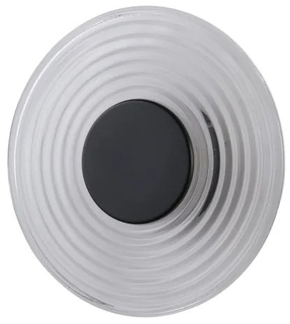 Searchlight 32210CL - Applique da parete dimmerabile CLEO LED/9,4W/230V, nero