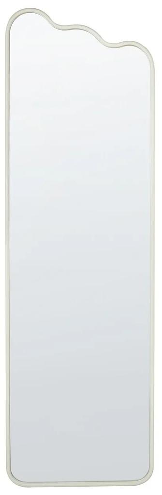 Specchio da parete metallo bianco 45 x 145 cm ABZAC Beliani