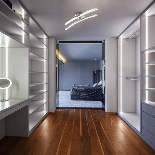 Plafoniera LED 2x LED/6W/230V cromato lucido