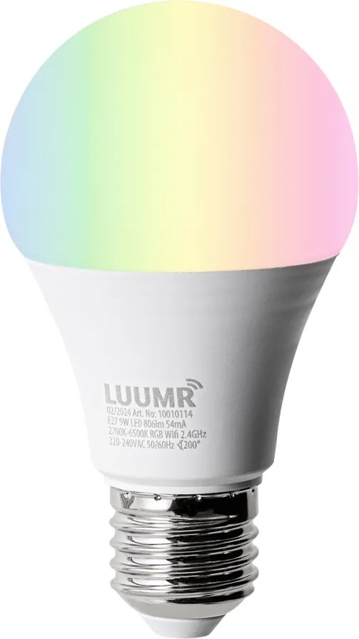 Lampada a sospensione intelligente grigia 30 cm incl. lampadina A60 wifi - Dory