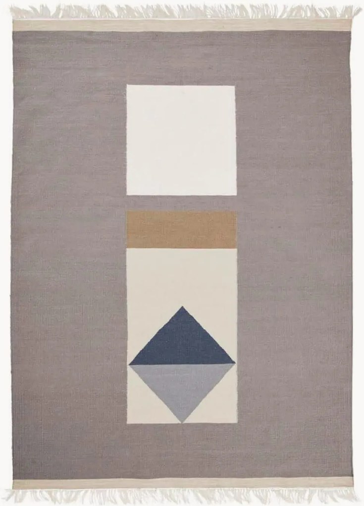 Tappeto in lana tessuto a mano Vero