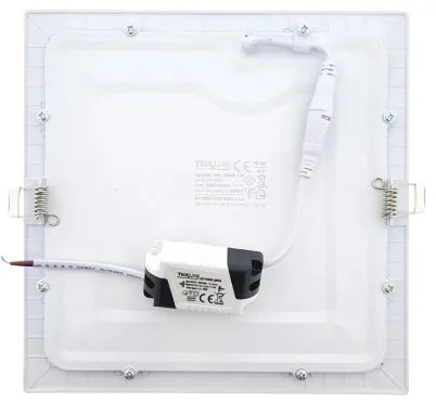 Lampada LED da incasso SQUARE LED/18W/230V 6500K 22x22 cm bianco