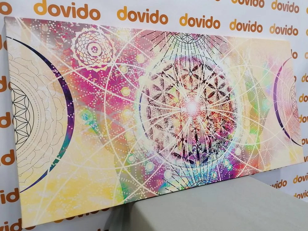 Quadro su tela – Mandala in design interessante