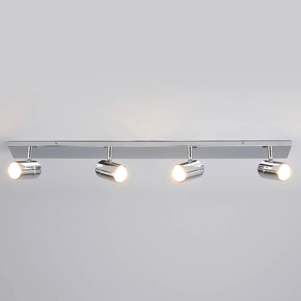 Lindby Lampada da soffitto per bagno Dejan a 4 luci