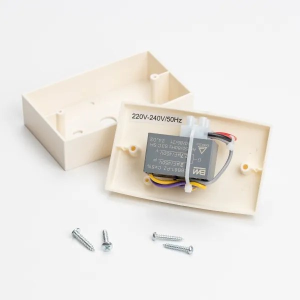 ZEVENTI - Ventilatore a soffitto TOFINO nero