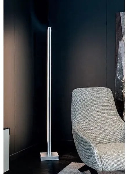 Athena illuminazione piantana  led 48w x lato grigio ww schermo piatto indipendente su ogni lato Degas