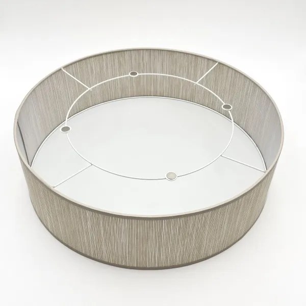 Plafoniera SIRJA 2xE27/15W/230V Ø 45 cm beige