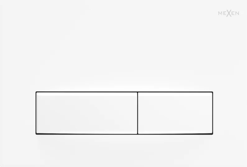 Mexen Fenix 09 pulsante di scarico, bianco opaco - 600920