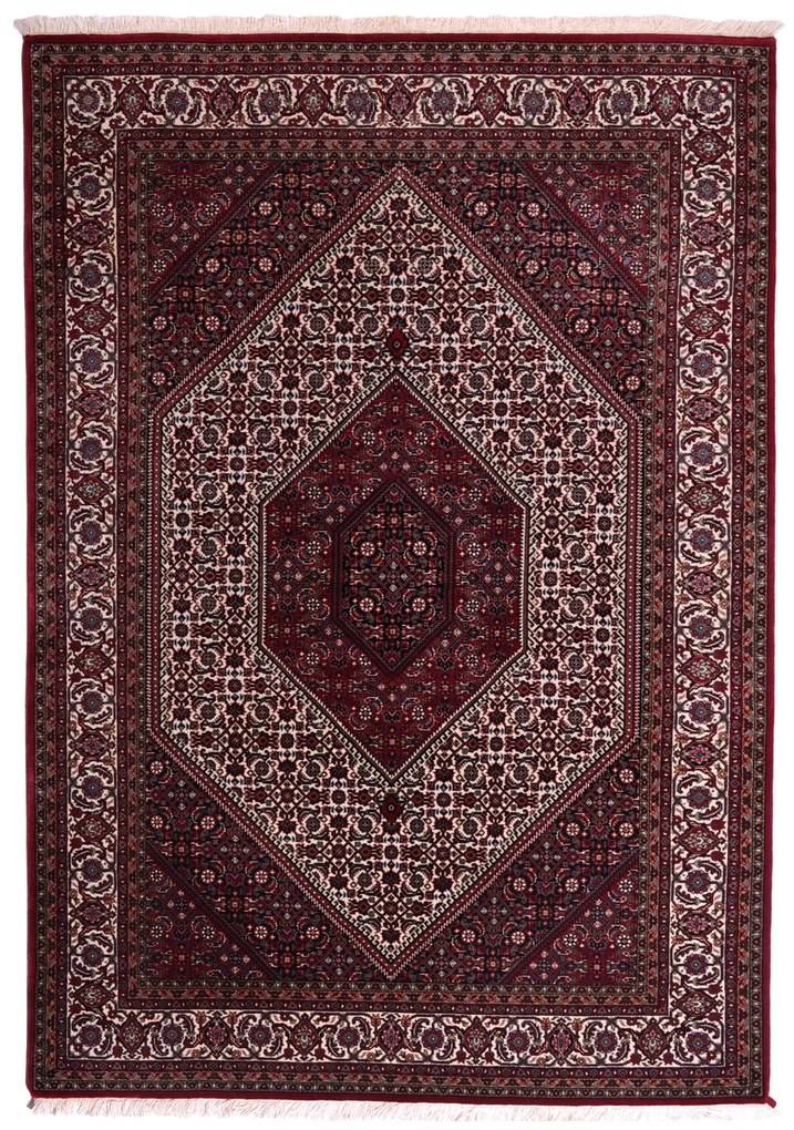 Bidjar Tappeto orientale 180x240 Rosso (Indian) Annodato A Mano