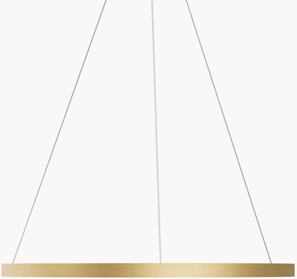 Lampada a sospensione grande a LED con luce regolabile Rim