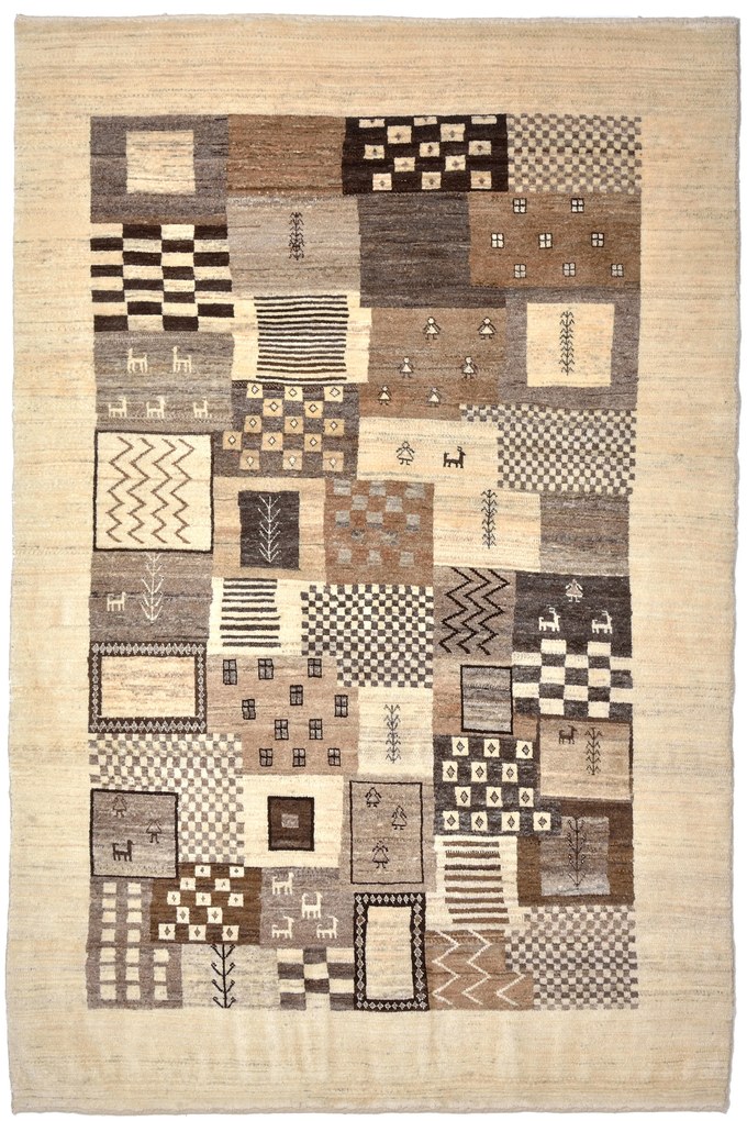Loribaft Tappeto 220x150 (Iran) Annodato A Mano