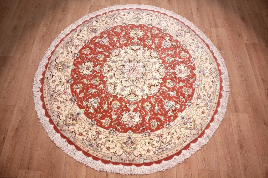 Tabriz Tappeto persiano 200 x 200 (Iran) Annodato A Mano