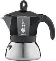 Caffettiera bialetti 006936 moka induction cromo e nero