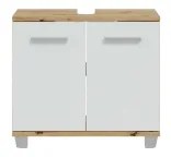 Mobile da bagno VENOM bianco/rovere artisan