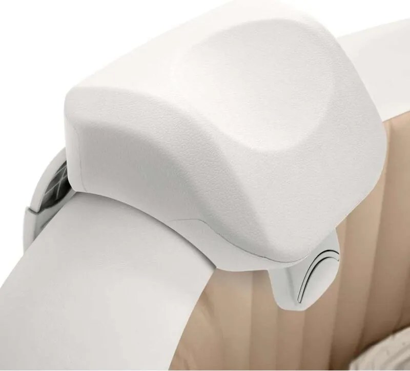 Poggiatesta Premium PureSpa Bianco 28x23x17 cm in Schiuma INTEX