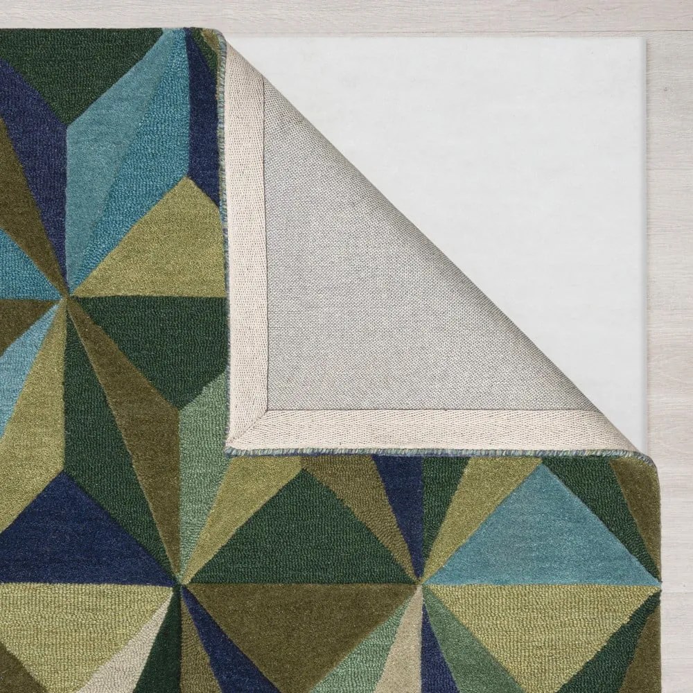 Tappeto in lana blu 160x230 cm Reverie - Flair Rugs