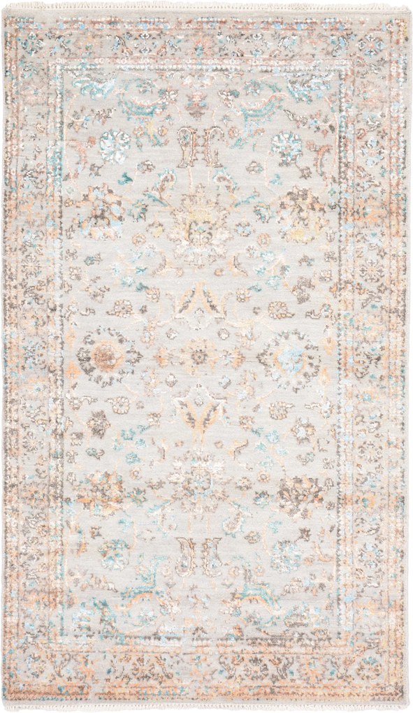 Asman Tappeto 90x160 (Indian) Annodato A Mano