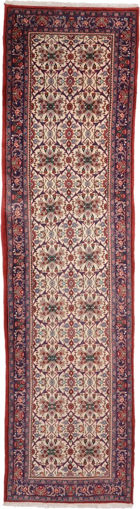 Bidjar Tappeto 90 x 320 (Iran) Annodato A Mano