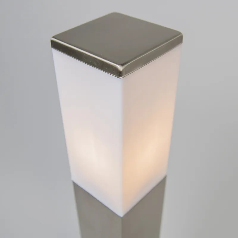 Lampada da esterno intelligente 80 cm in acciaio con WiFi P45 - Malios