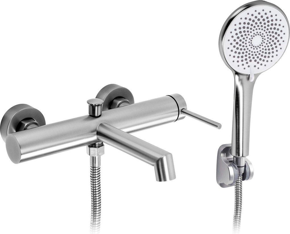 Rubinetto da vasca Rea Foss Nickel Brush