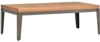 Tavolino da Caff per Giardino 110x55x36 cm Massello di Acacia 46470