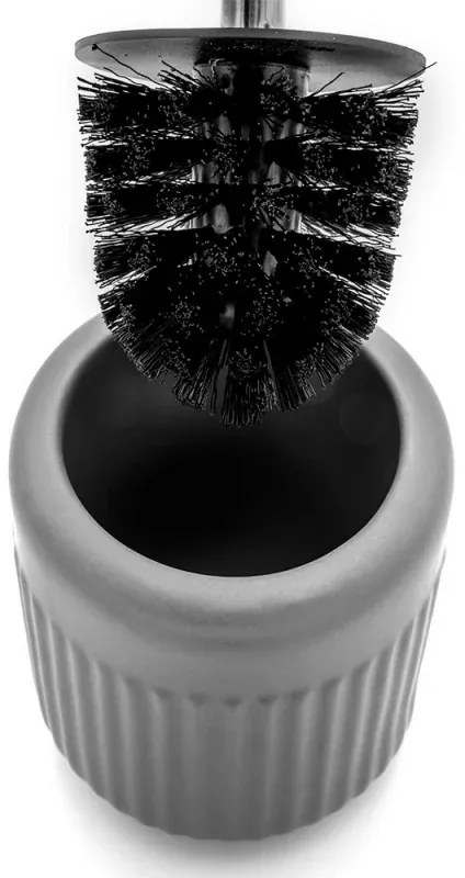 Set completo accessori bagno grigio in ceramica Cup