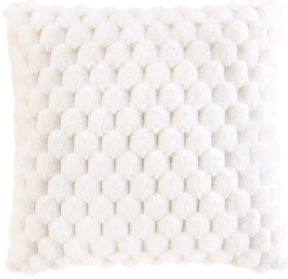 Cuscino decorativo in pelliccia finta 45x45 cm Frosty – douceur d'intérieur