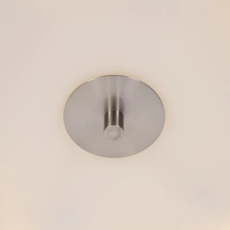 Lampada da soffitto country nera 70 cm - Drum