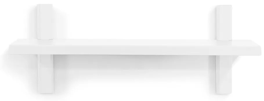 Mensola bianca in metallo 60 cm Hola – Spinder Design