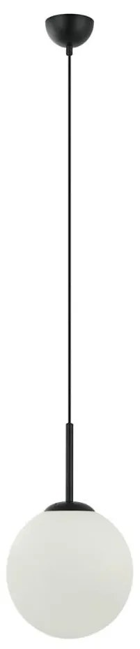 ITALUX PND-5578-1M-BK - Lampadario a cavo DEORE 1xE27/40W/230V nero