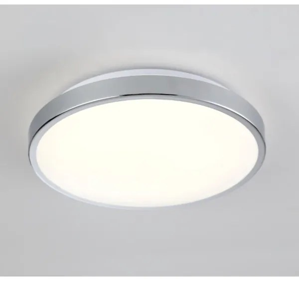 Plafoniera LED KERN LED/15W/230V diametro 30 cm cromo lucido