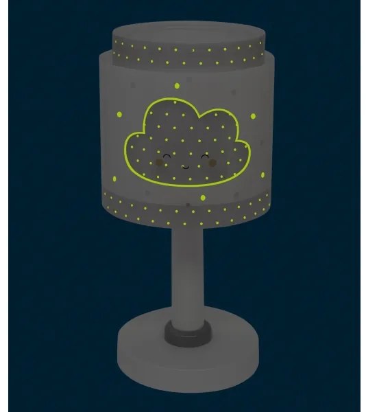 Dalber 76011E - Lampada per bambini BABY DREAMS 1xE14/8W/230V grigio