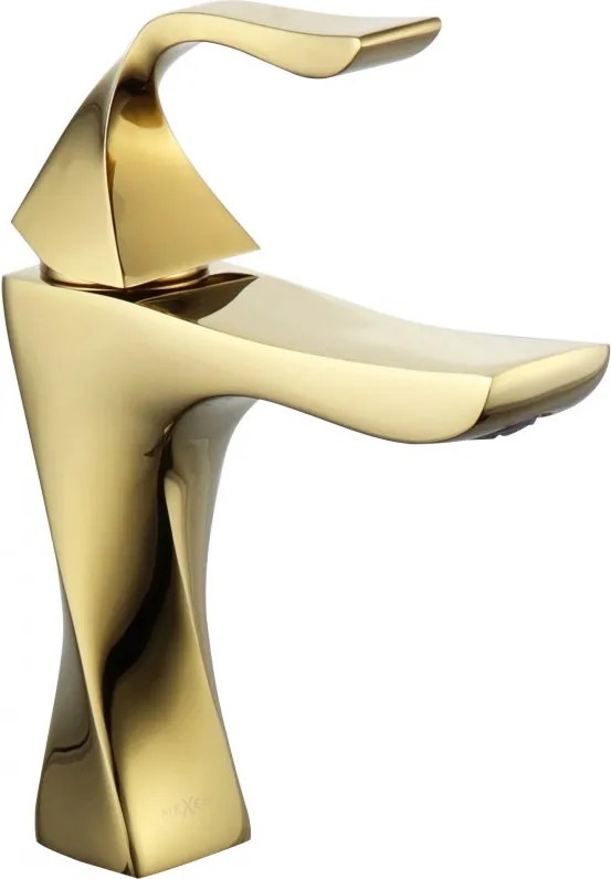 Mexen Estrella miscelatore lavabo, oro - 72300-50