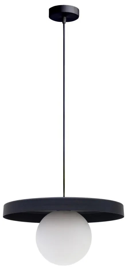 Lampadario a sospensione con filo LOME 1xE27/60W/230V nero