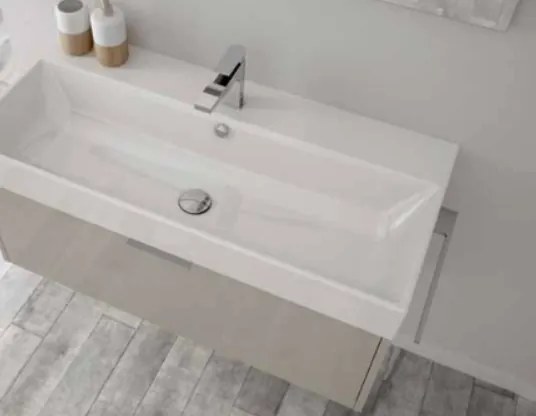 Blob Navarro AB35 Portasciugamani 35 cm per mobile bagno Cromo