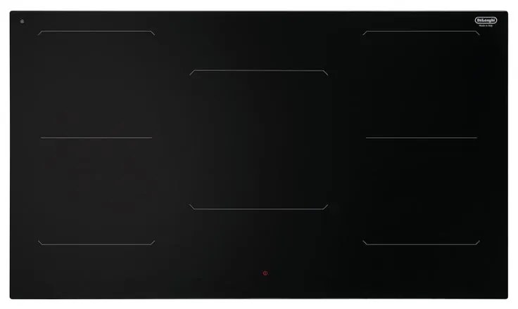 Piano cottura induzione 5 zone L 90 cm SLI 905 DE'LONGHI nero