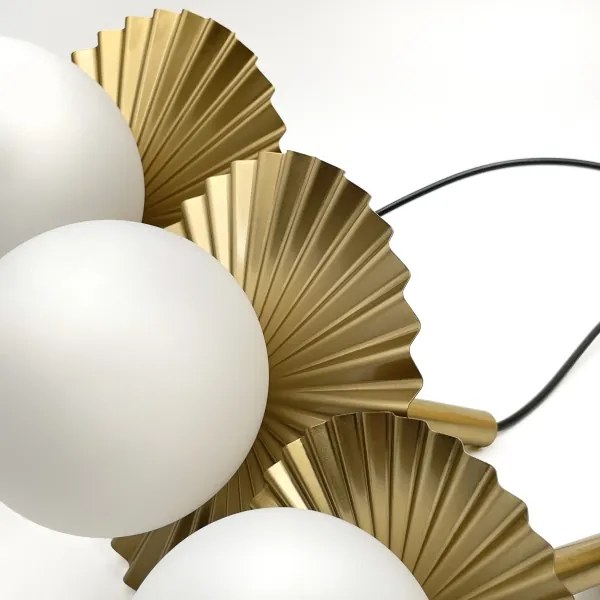 Lampadario a cavo CHITA 3xG9/5W/230V dorato