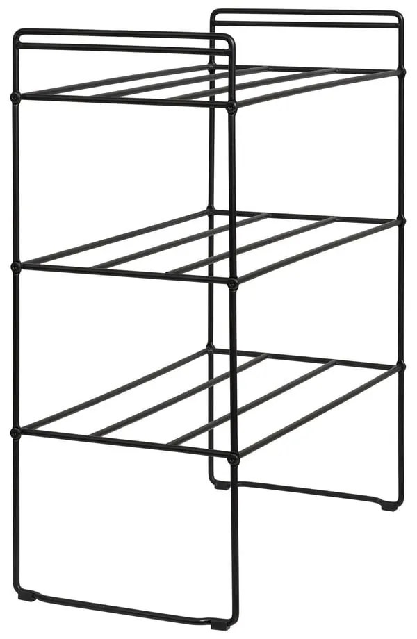 Scarpiera nera in metallo Swansea - House Nordic